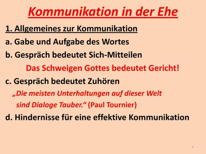 Offene Kommunikation in der Ehe