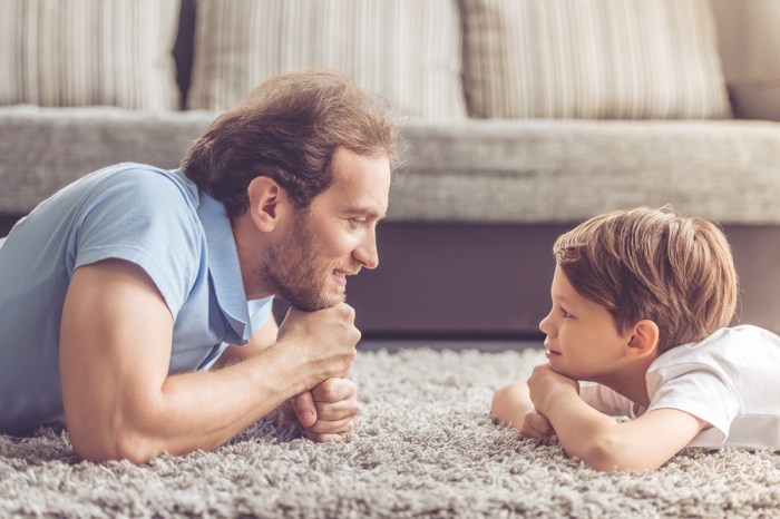 Offene Kommunikation in der Familie